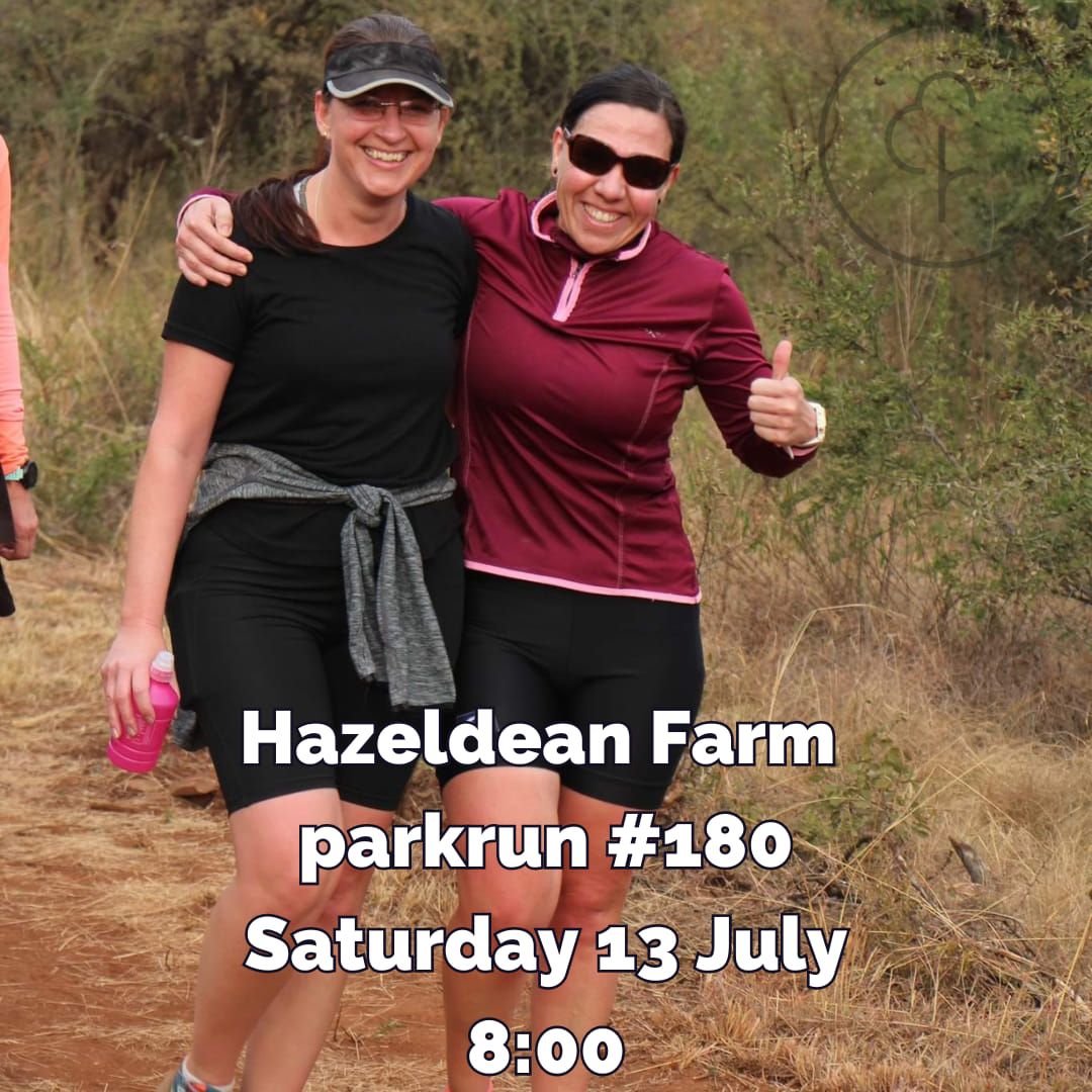 Hazeldean Farm parkrun event #180 - Saturday 13 July