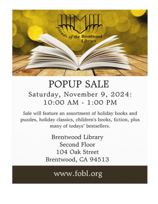 PopUp Book Sale