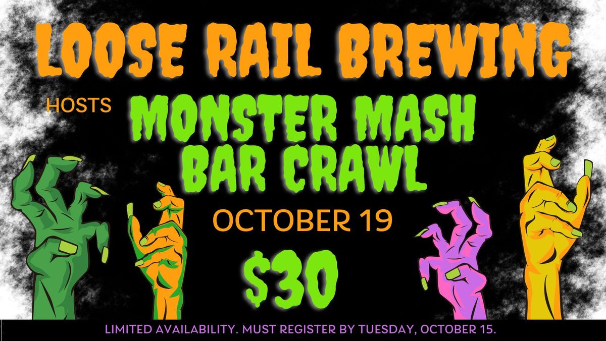 Monster Mash Bar Crawl! 