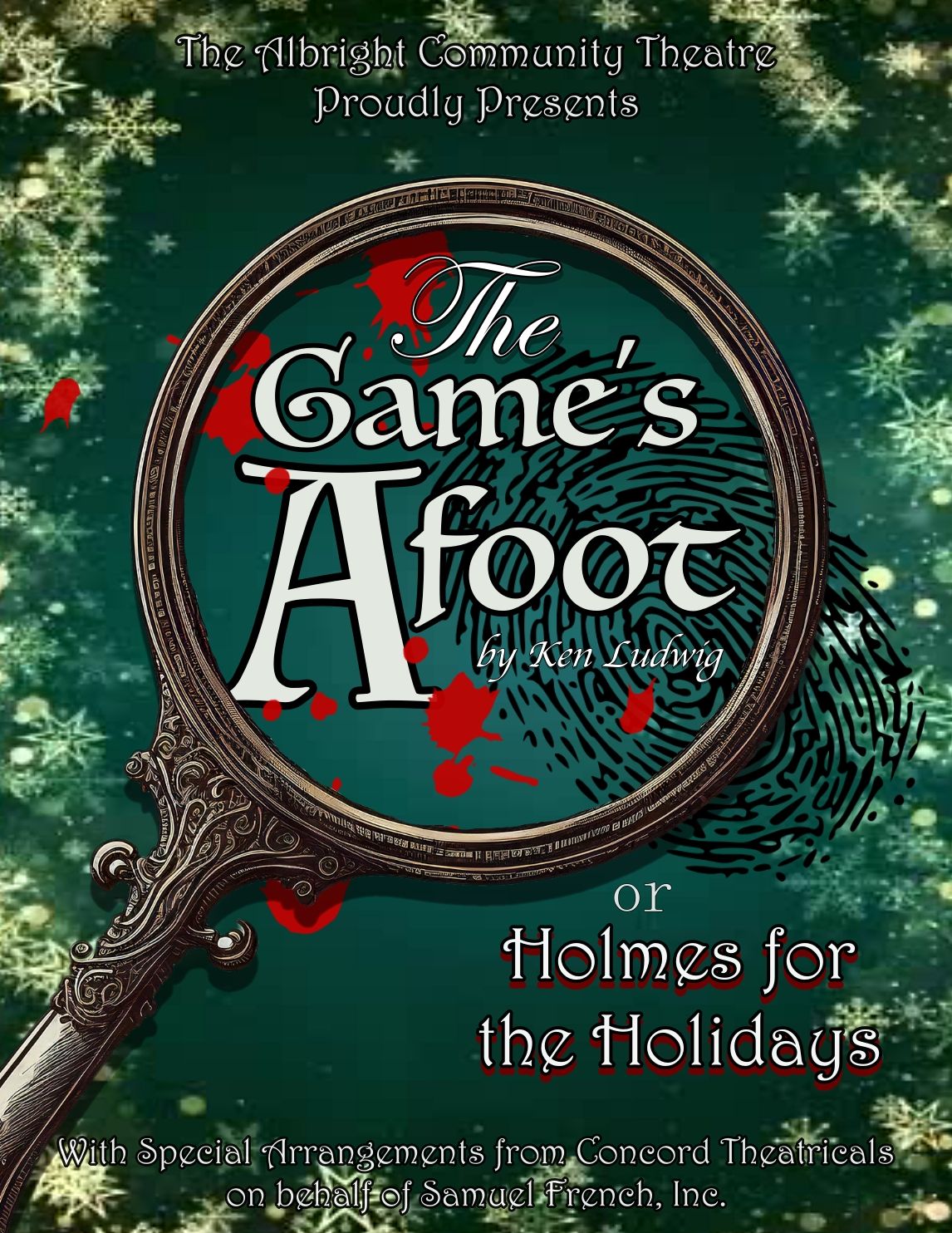 The Game's Afoot or: Holmes for the Holidays, by Ken Ludwig