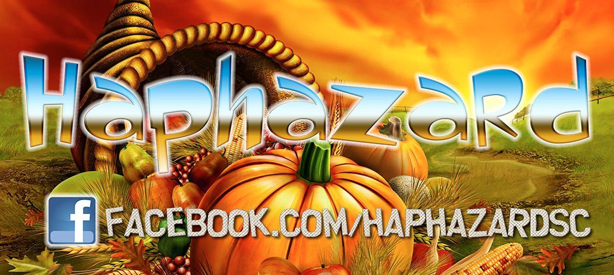 Celebrate a Early Rock'n Thanksgiving at VooDoo Brewing with Haphazard !!  