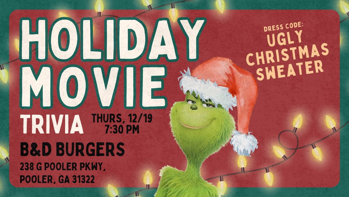 Holiday Movie Trivia \ud83c\udf84\ud83c\udfac