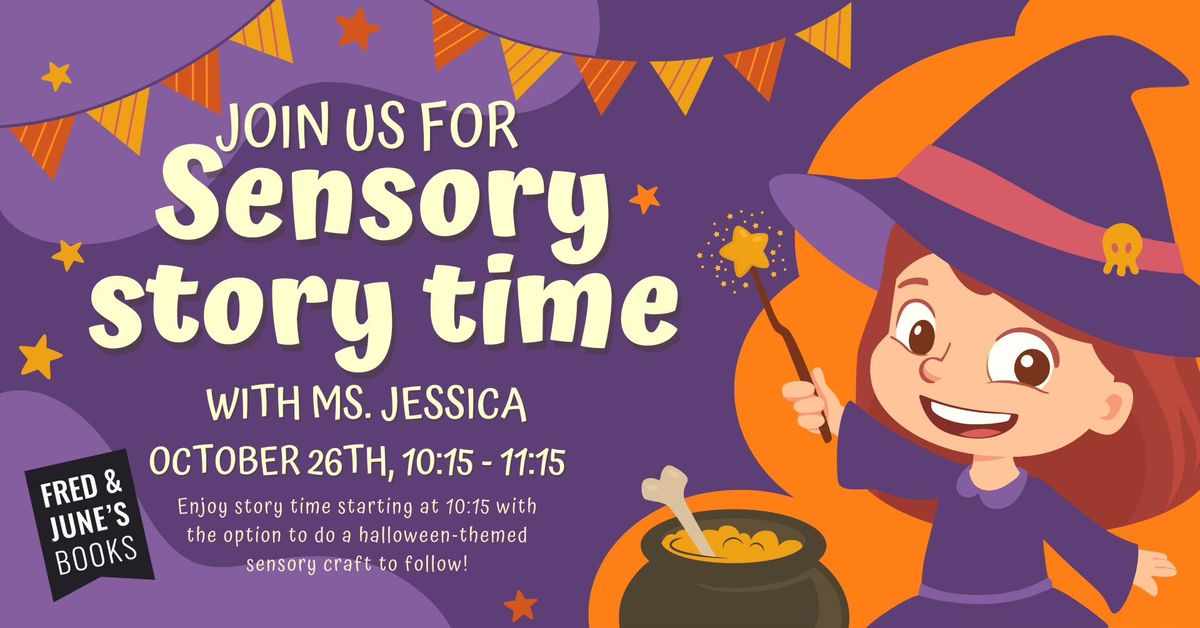 Story Time and Sensory Activity with Ms. Jessica