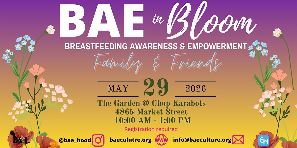 BAE in Bloom @ The Garden at Karabots 2026