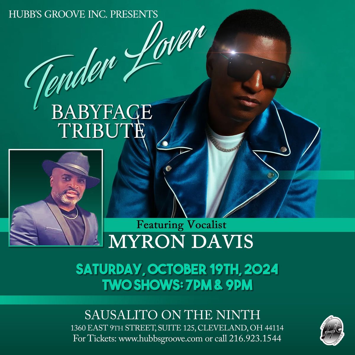 Tender Lover Babyface Tribute Vocalist Myron Davis