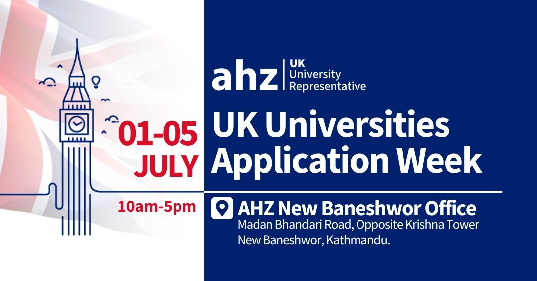 UK Universities Application Week | AHZ New Baneshwor Office
