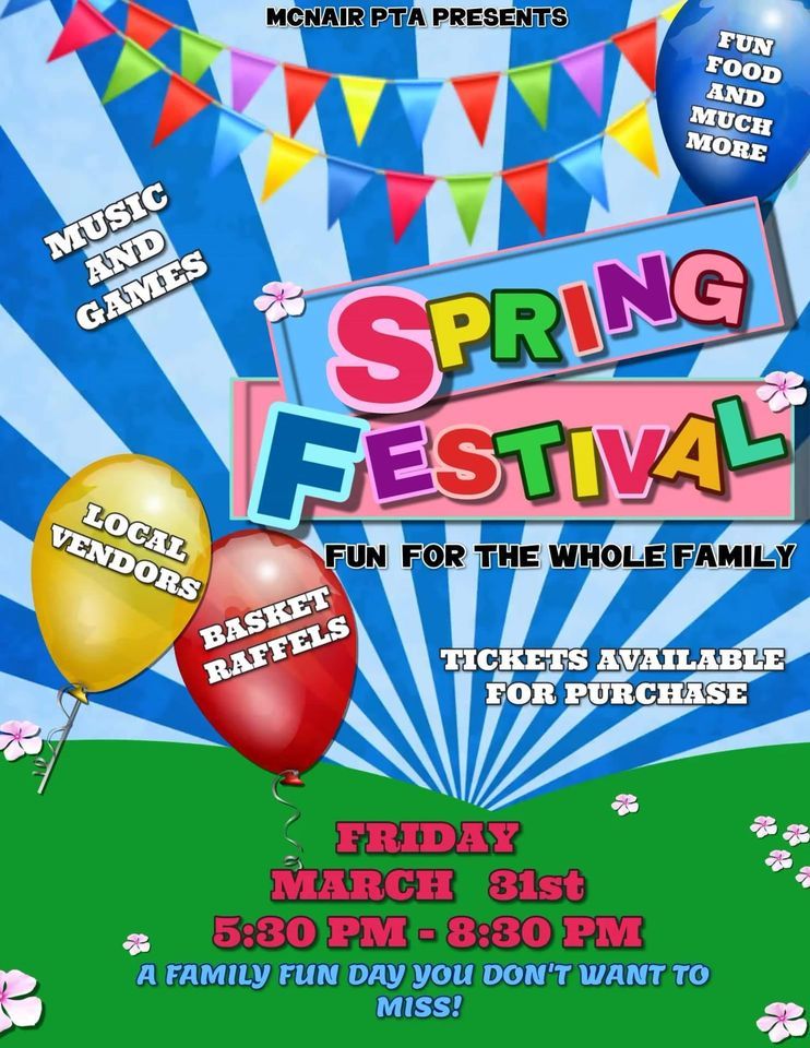 Spring Fest 2023, Mcnair Elementary , Denton, 31 March 2023