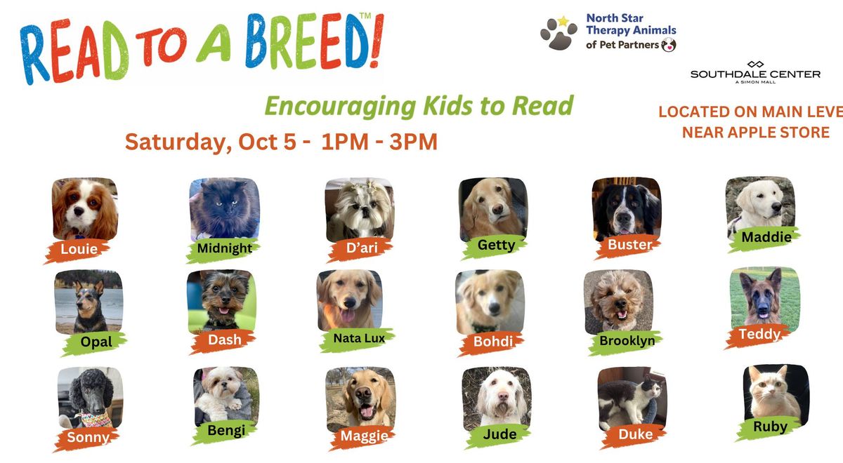 Read to a Breed Southdale Center Oct 5