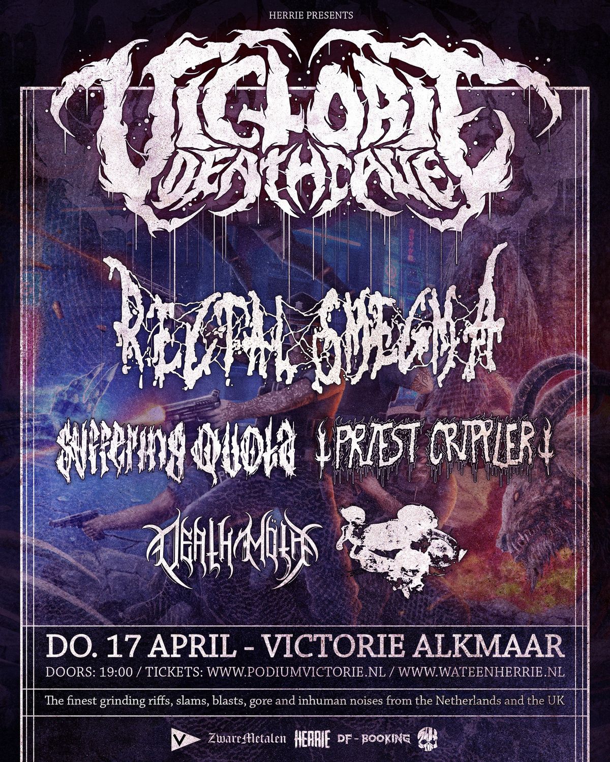 VICTORIE DEATHCAVE \/ Rectal Smegma\/ Suffering Quota\/ Priest Crippler + 2