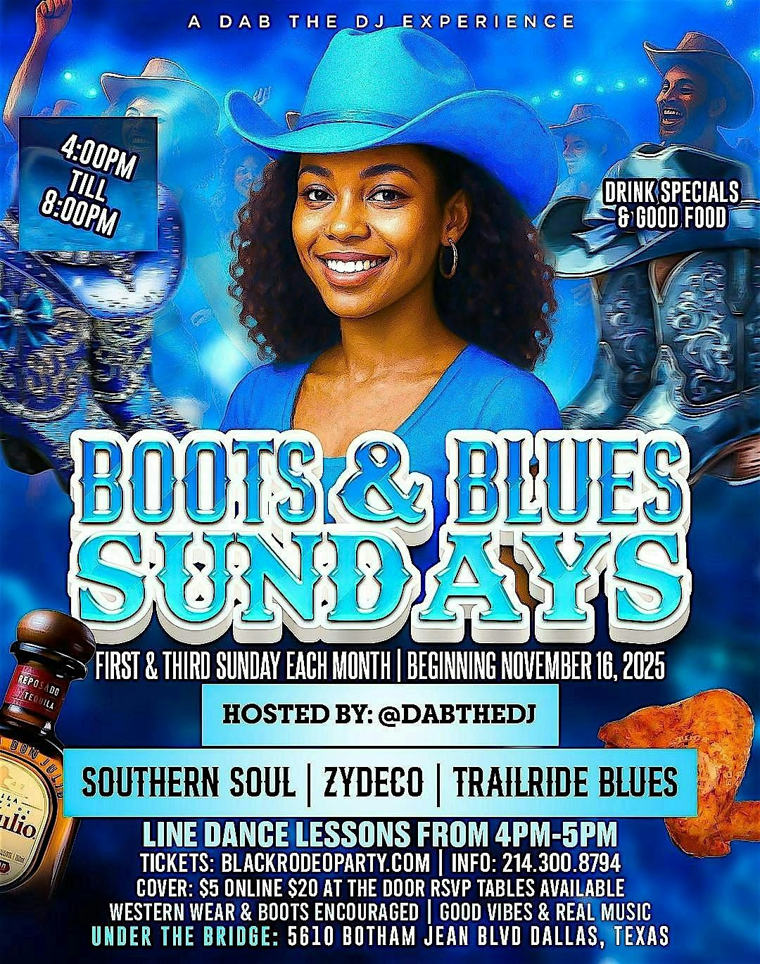 Boots & Blues Sundays