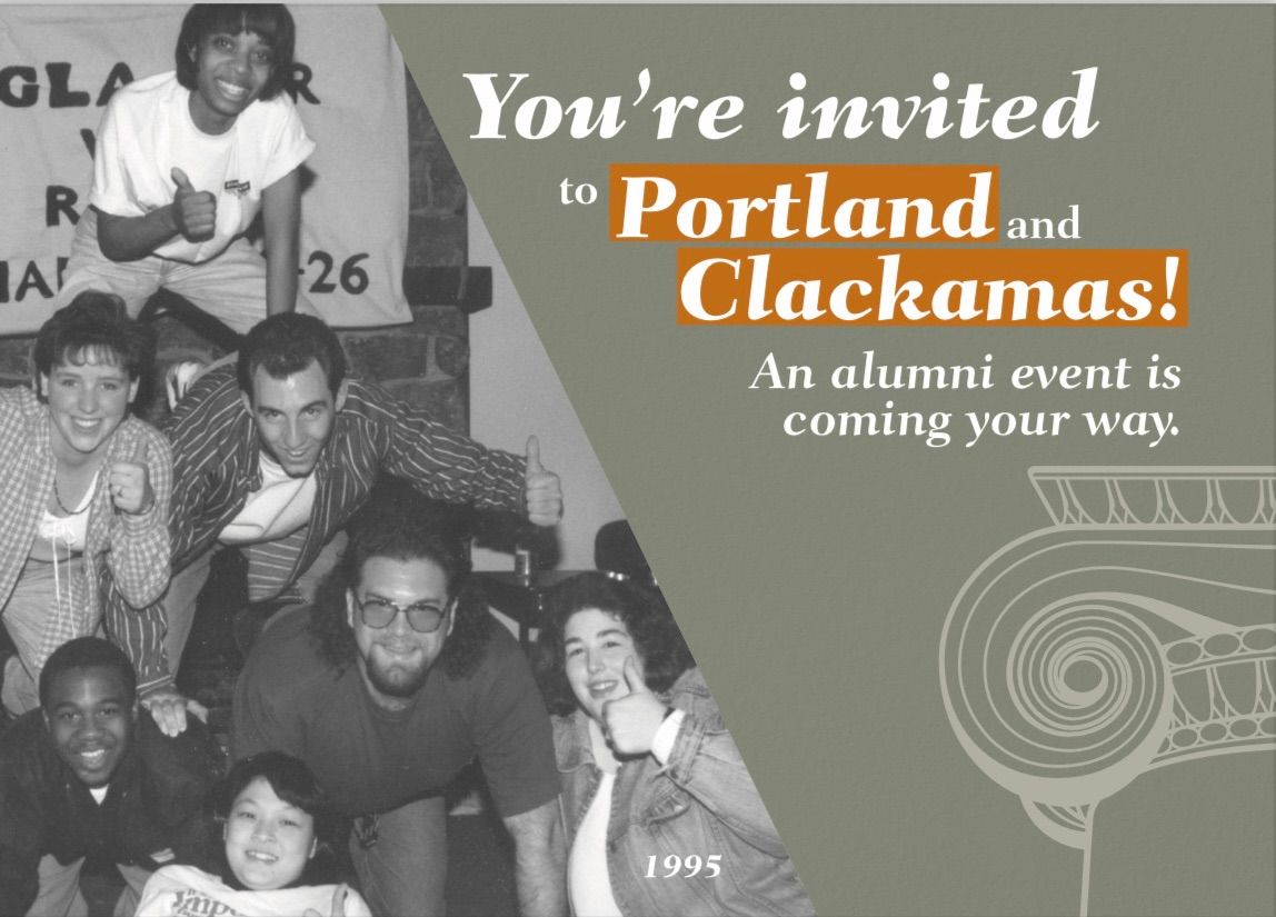 Alumni gathering in Portland, Oregon