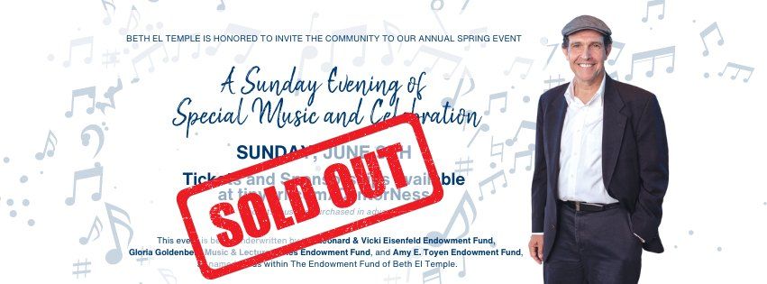 SOLD OUT: A Sunday Evening of Special Music and Celebration