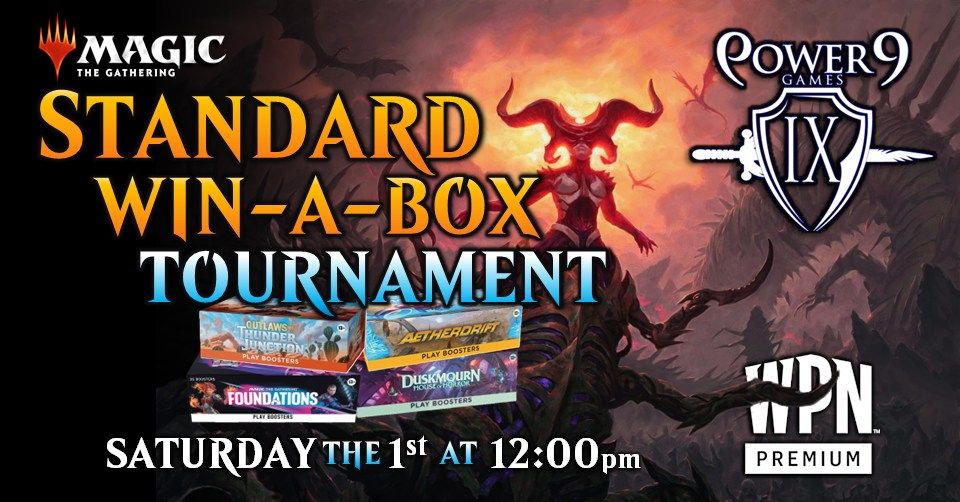 MTG: Standard Win-a-Box Tournament