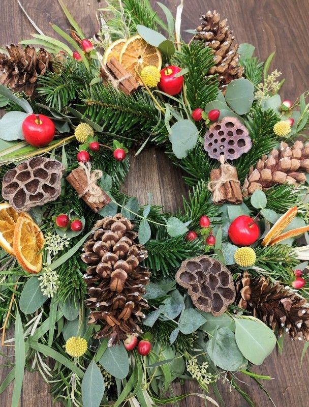 Saturday 14th December 10 am Christmas Wreath workshop