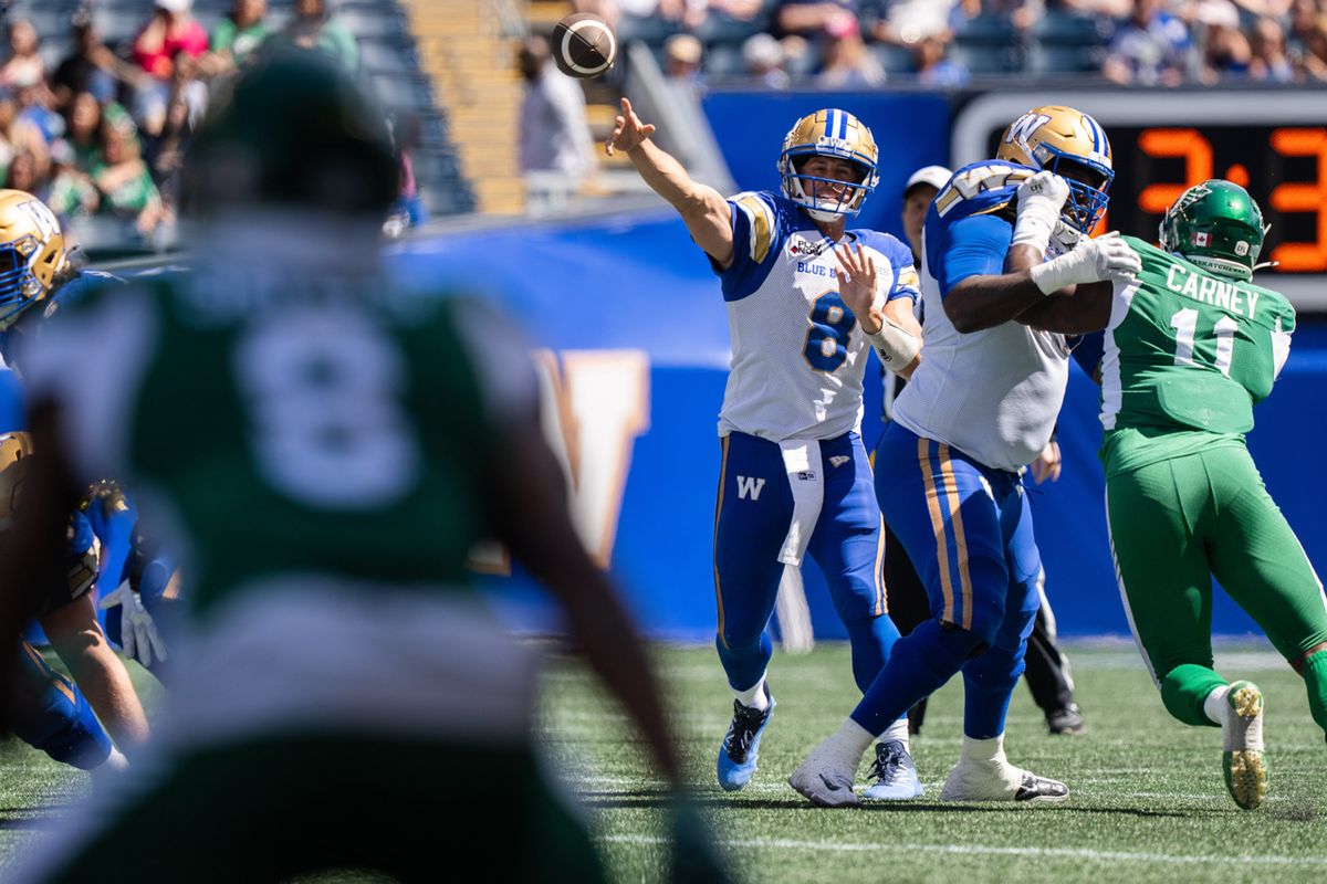 Winnipeg Blue Bombers vs. Saskatchewan Roughriders