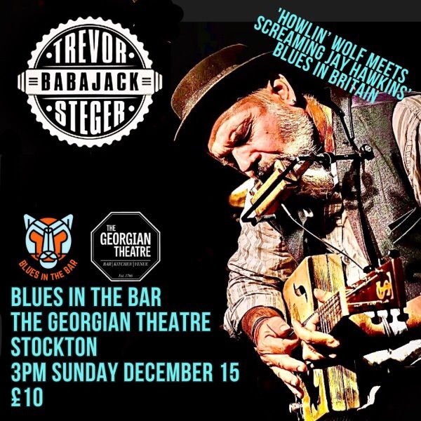 BLUES IN THE BAR with TREVOR BABAJACK STEGER + ANTH PURDY