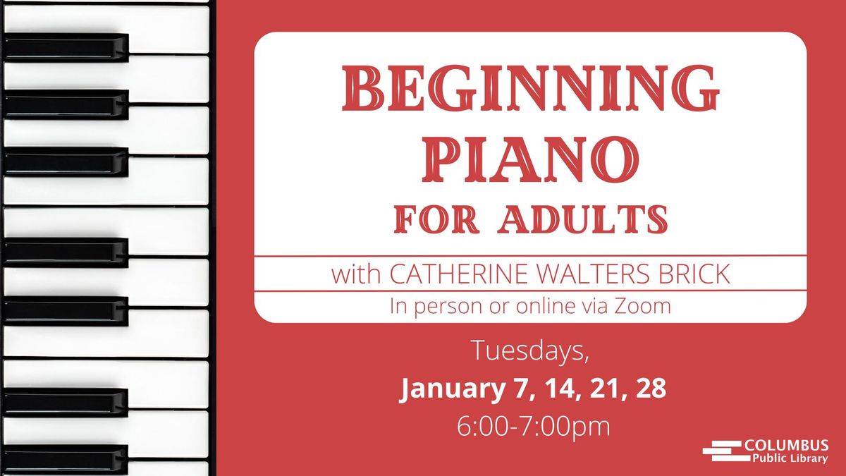 Beginning Piano for Adults