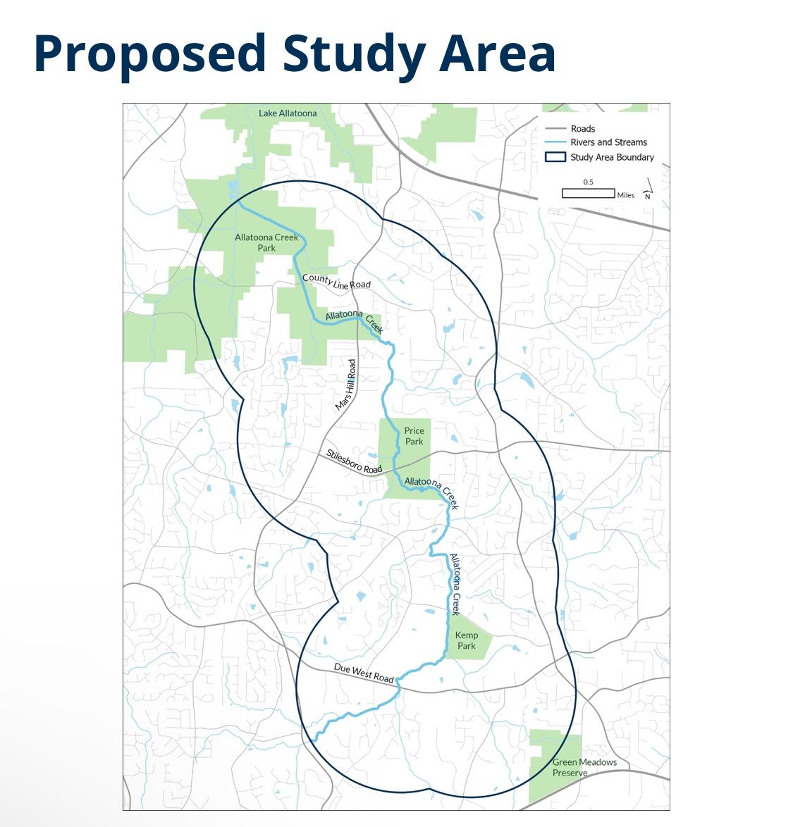 Allatoona Creek Greenway Open House