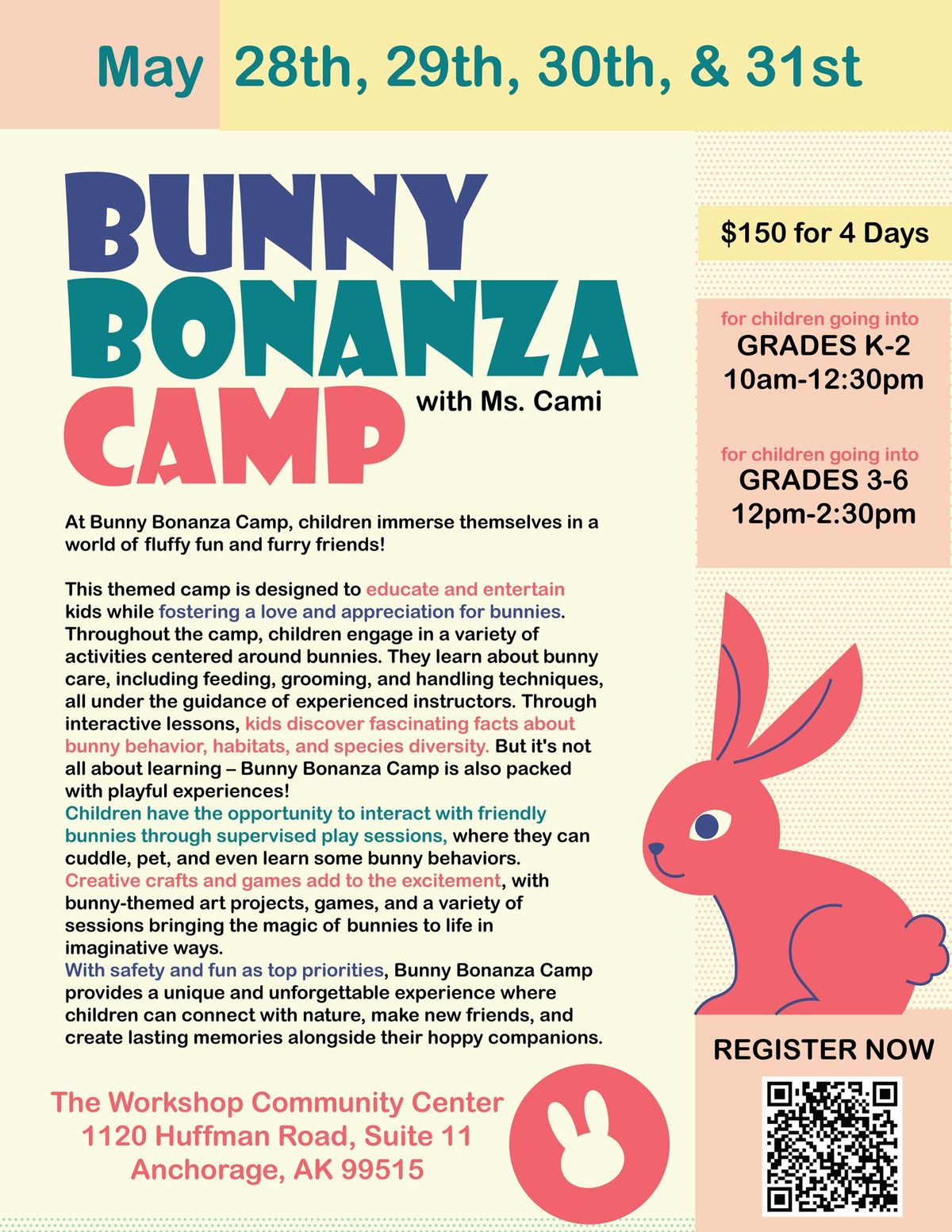 Bunny Bonanza Camp