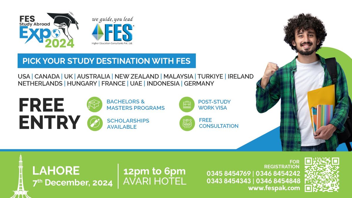 FES Study Abroad Expo 2024 - Lahore