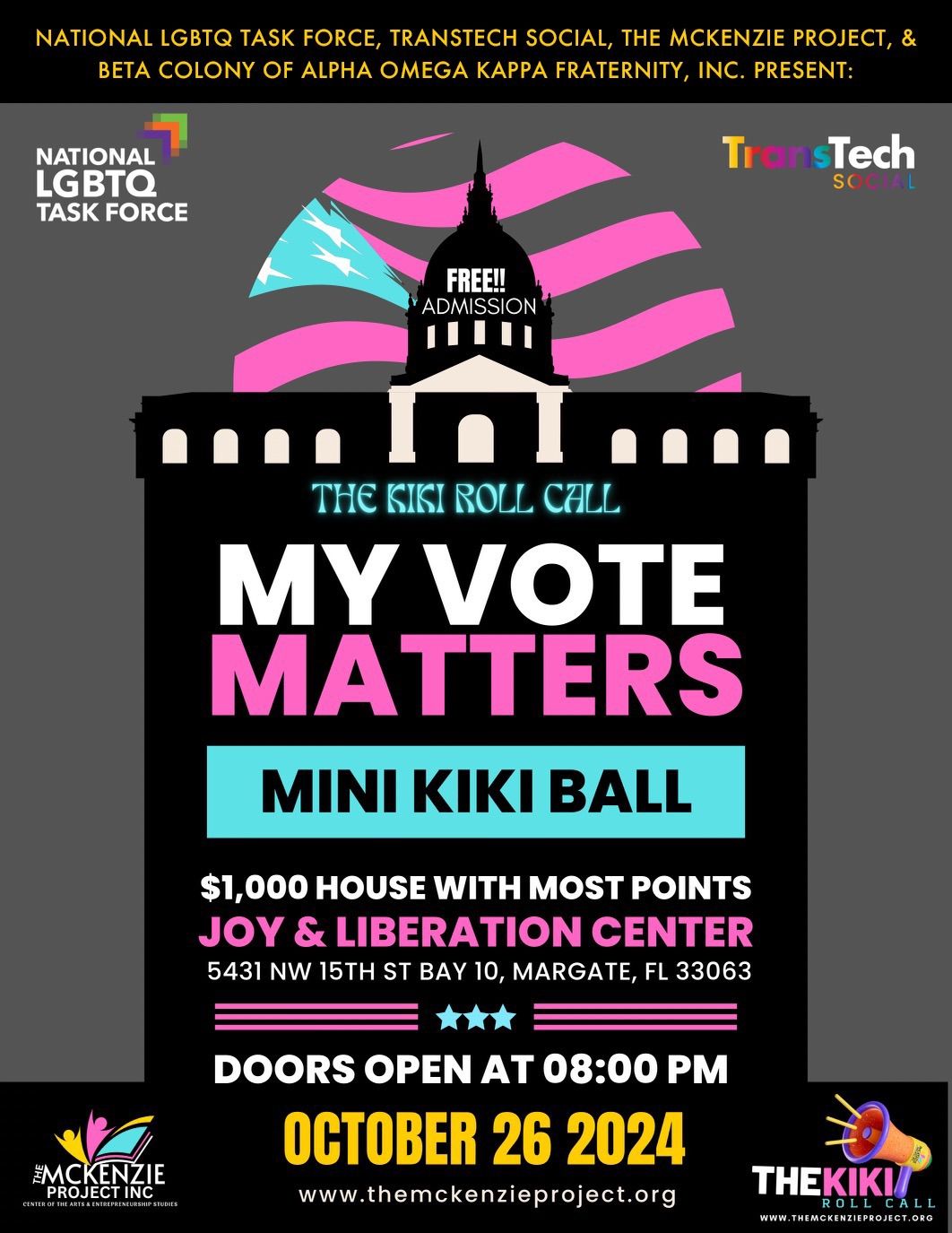 My Vote Matters Mini Kiki Ball