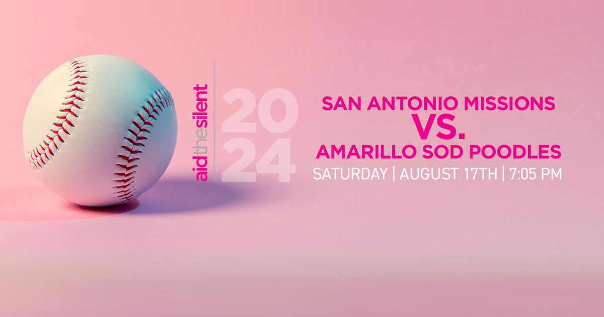 San Antonio Missions at Amarillo Sod Poodles at Hodgetown
