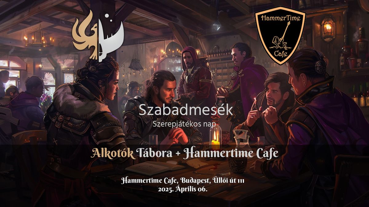 S02E02 - Szabadj\u00e1t\u00e9kok - Alkot\u00f3k T\u00e1bora, Hammertime Cafe