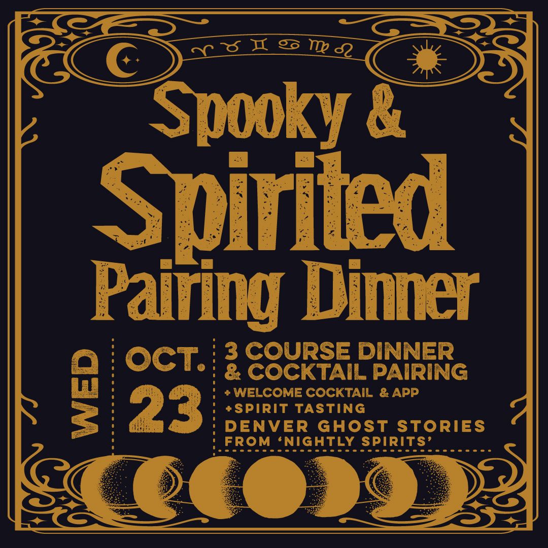 Spooky & Spirited Pairing Dinner