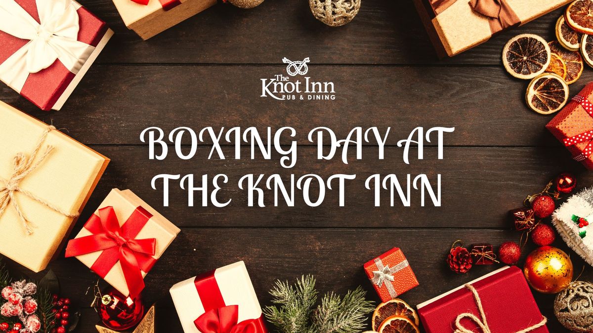 Boxing Day at The Knot Inn, Rushton 