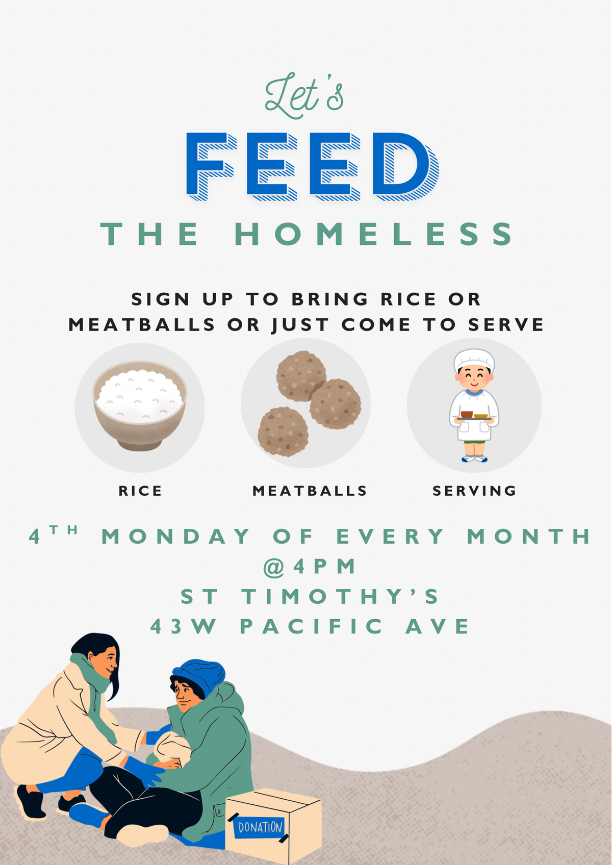 Feeding the Homeless