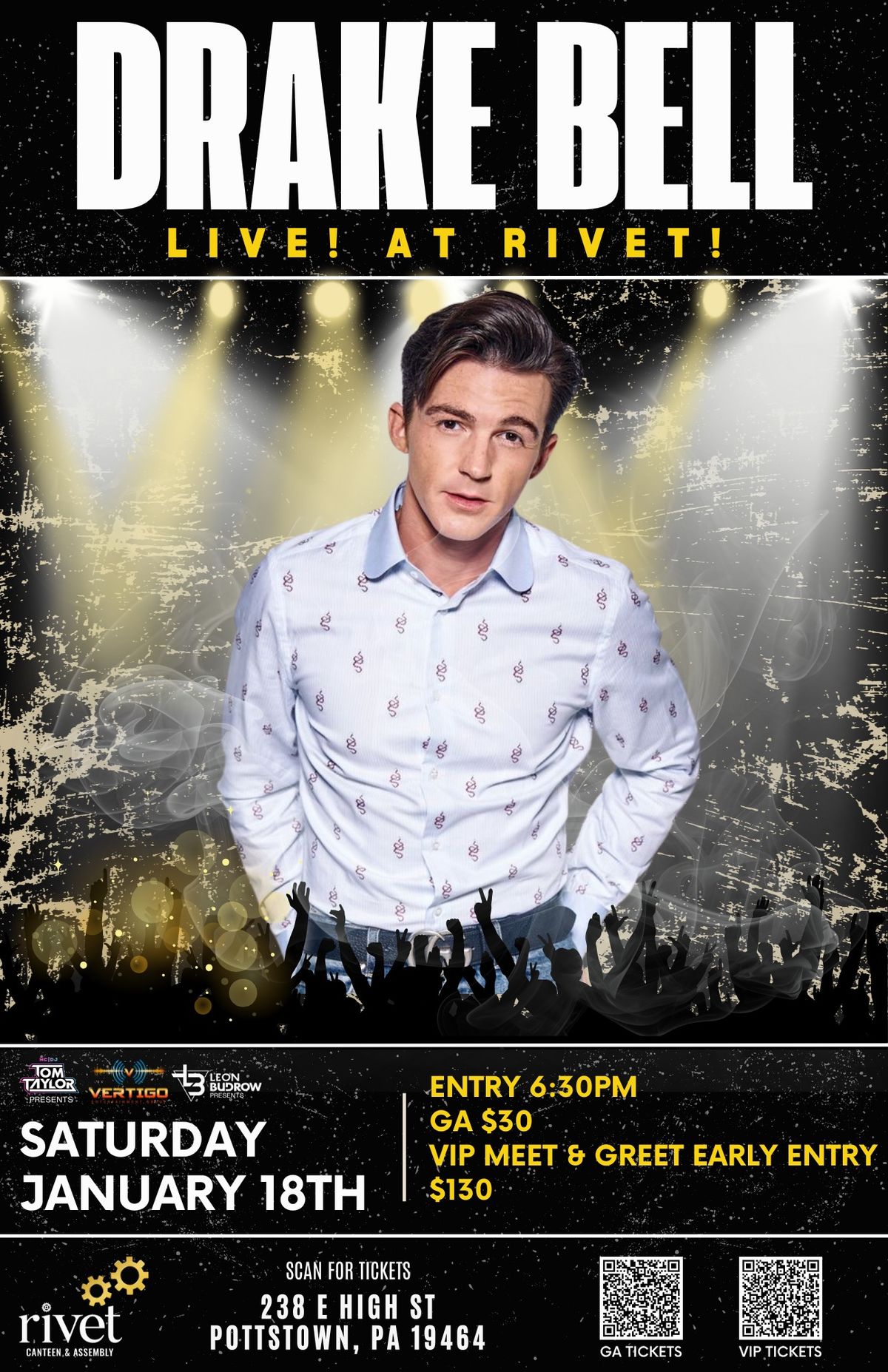 Drake Bell - LIVE at Rivet!