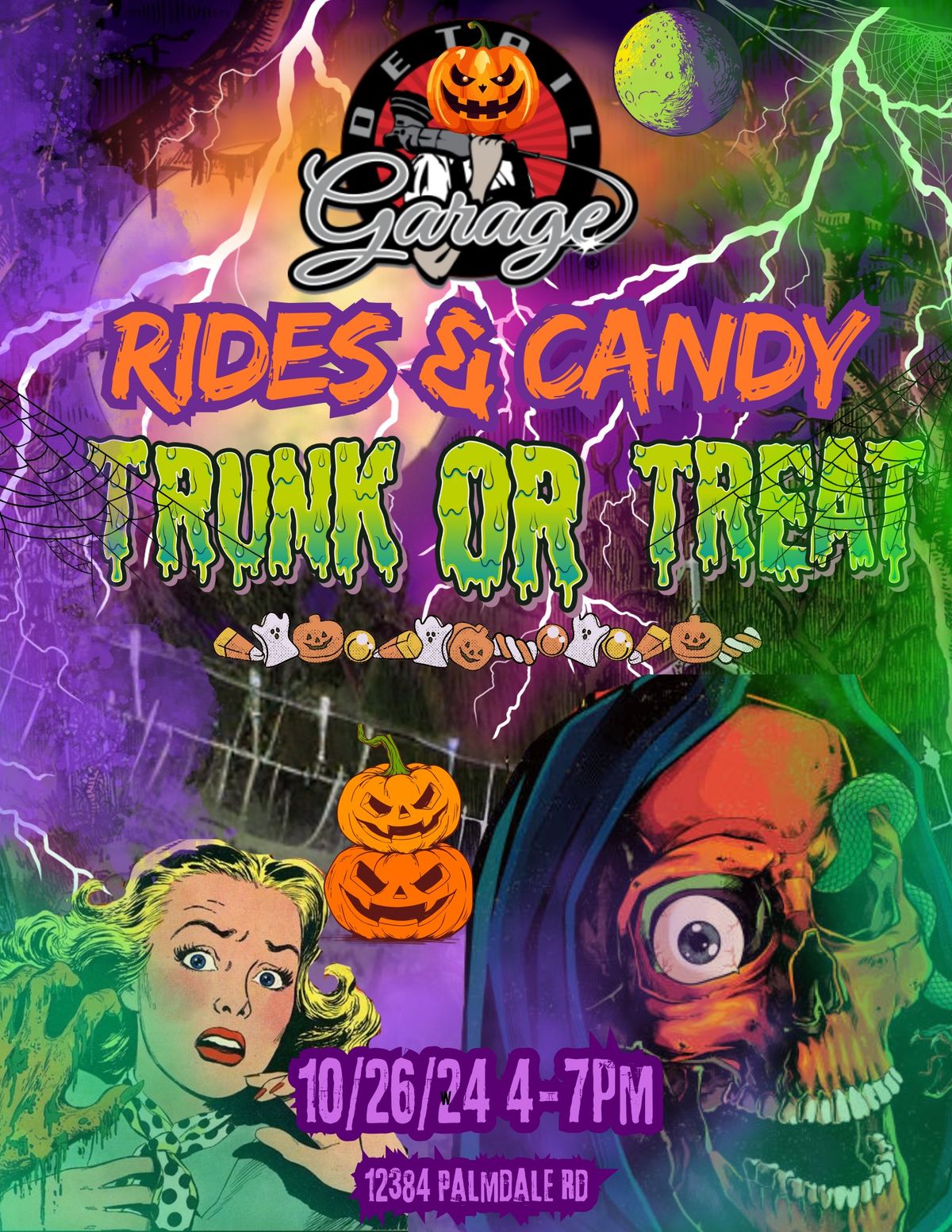 Rides and Candy : Trunk or Treat !