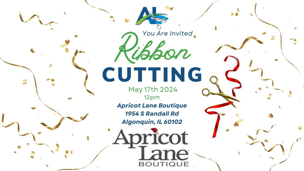 Ribbon Cutting:  Apricot Lane Boutique