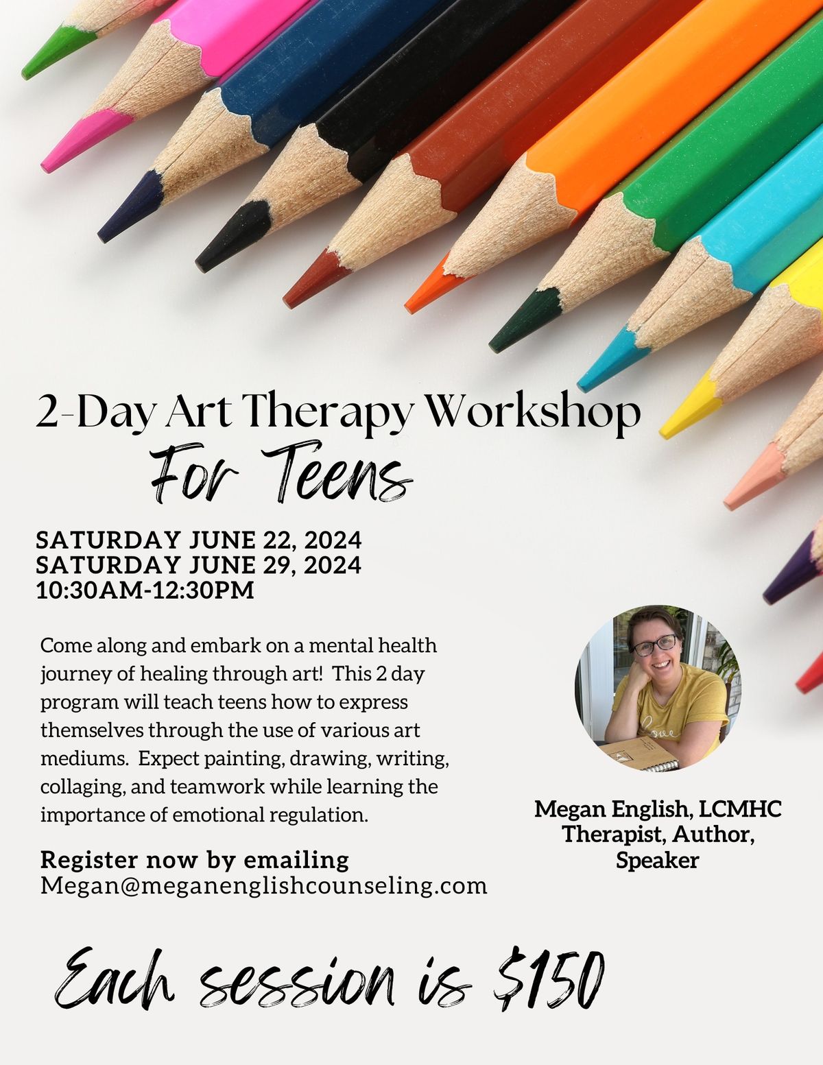 Art Therapy Workshop for Teens!