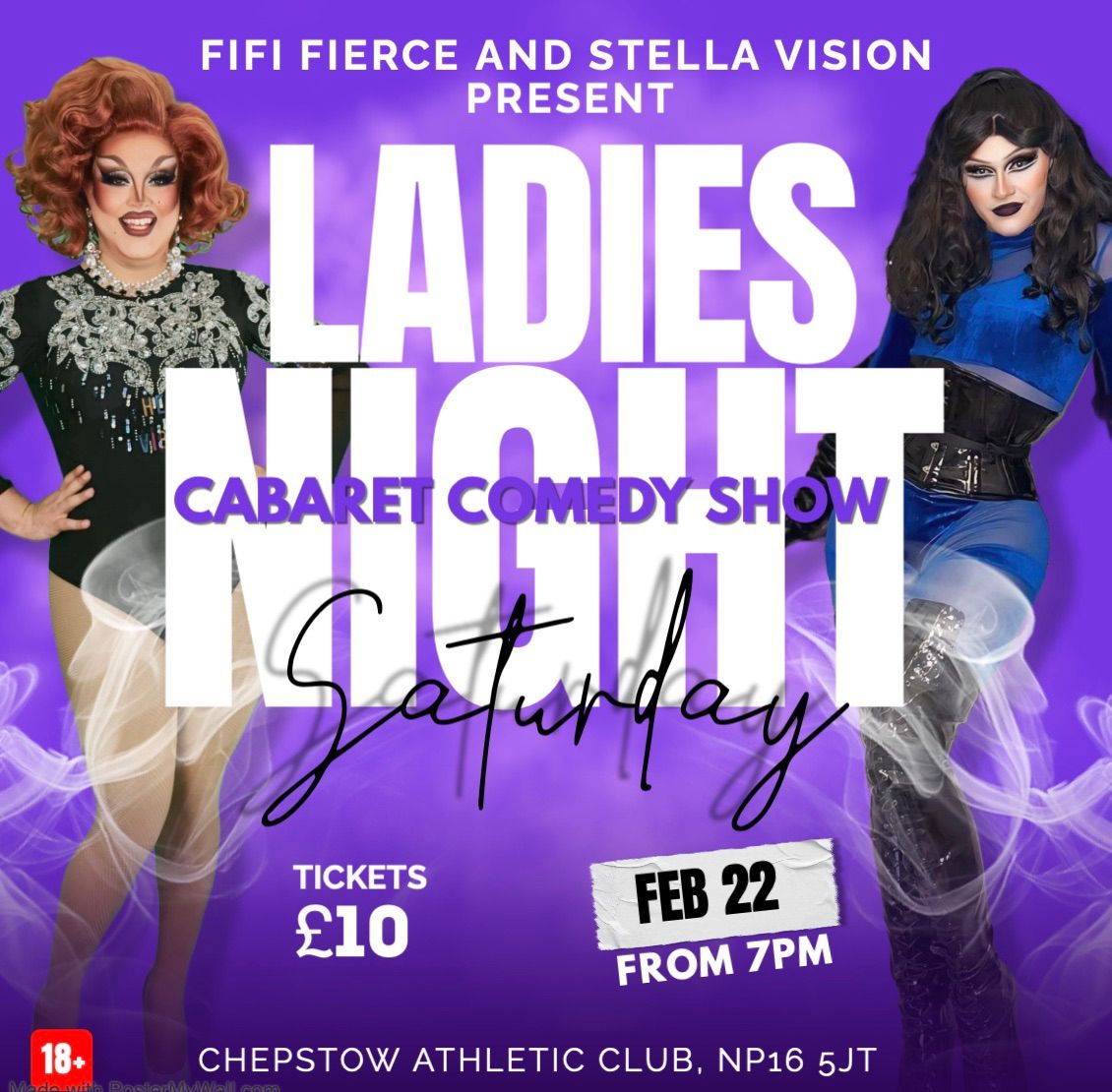 Fifi Fierce and Stella Vision Present\u2026 LADIES NIGNT!