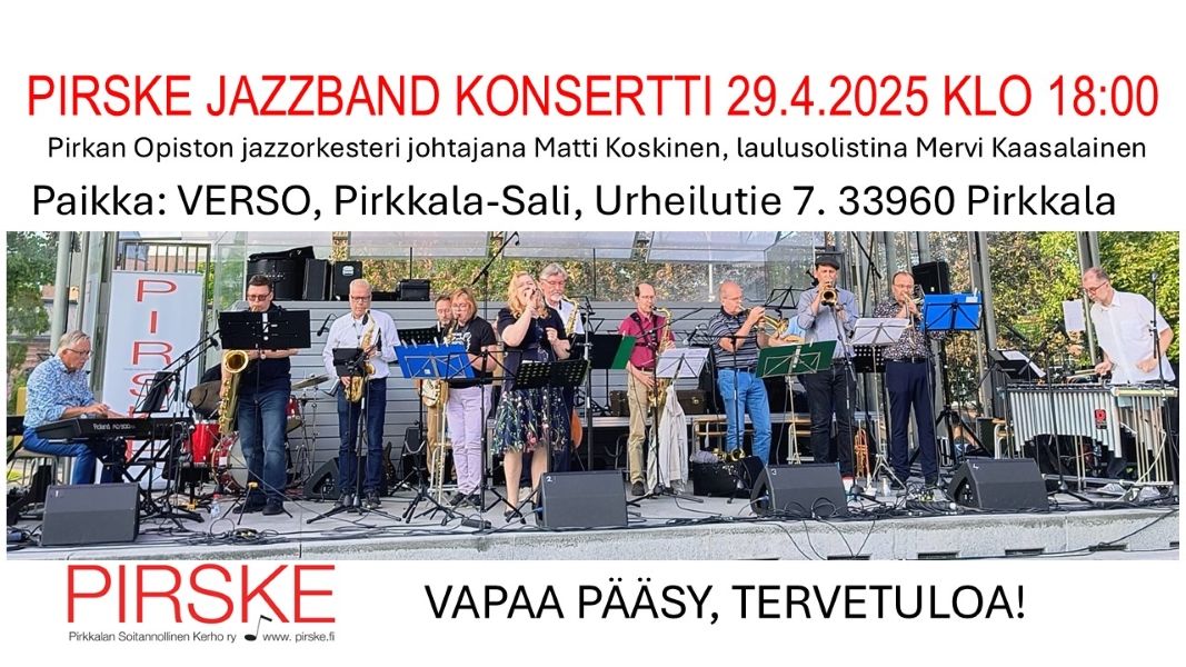 PIRSKE JAZZBAND KONSERTTI