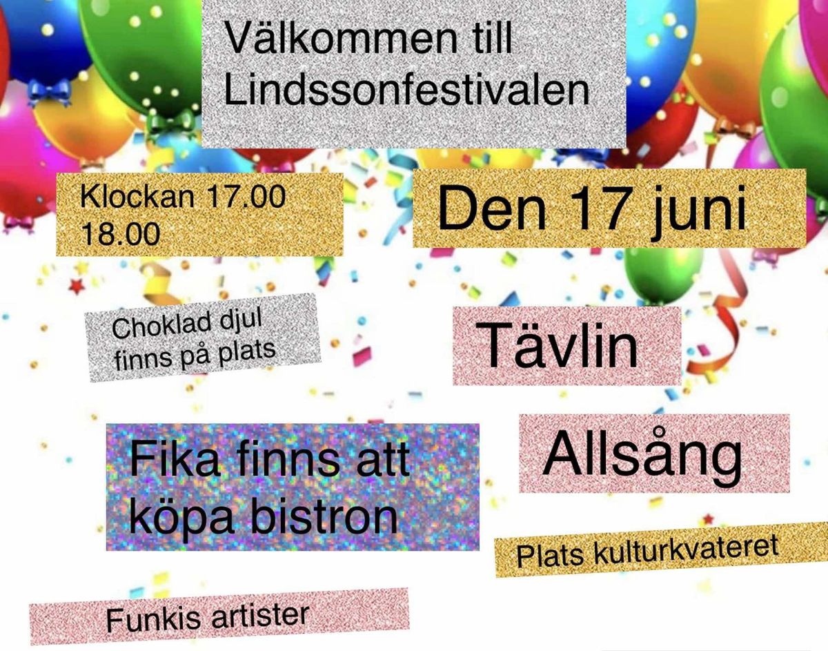 lindssonsfestivalen 2025 