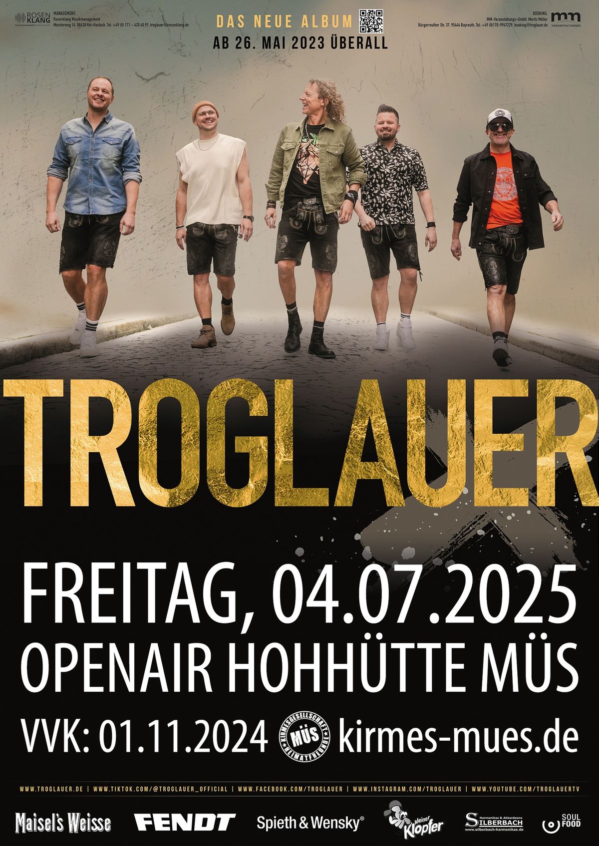 TROGLAUER - Open Air in M\u00fcs