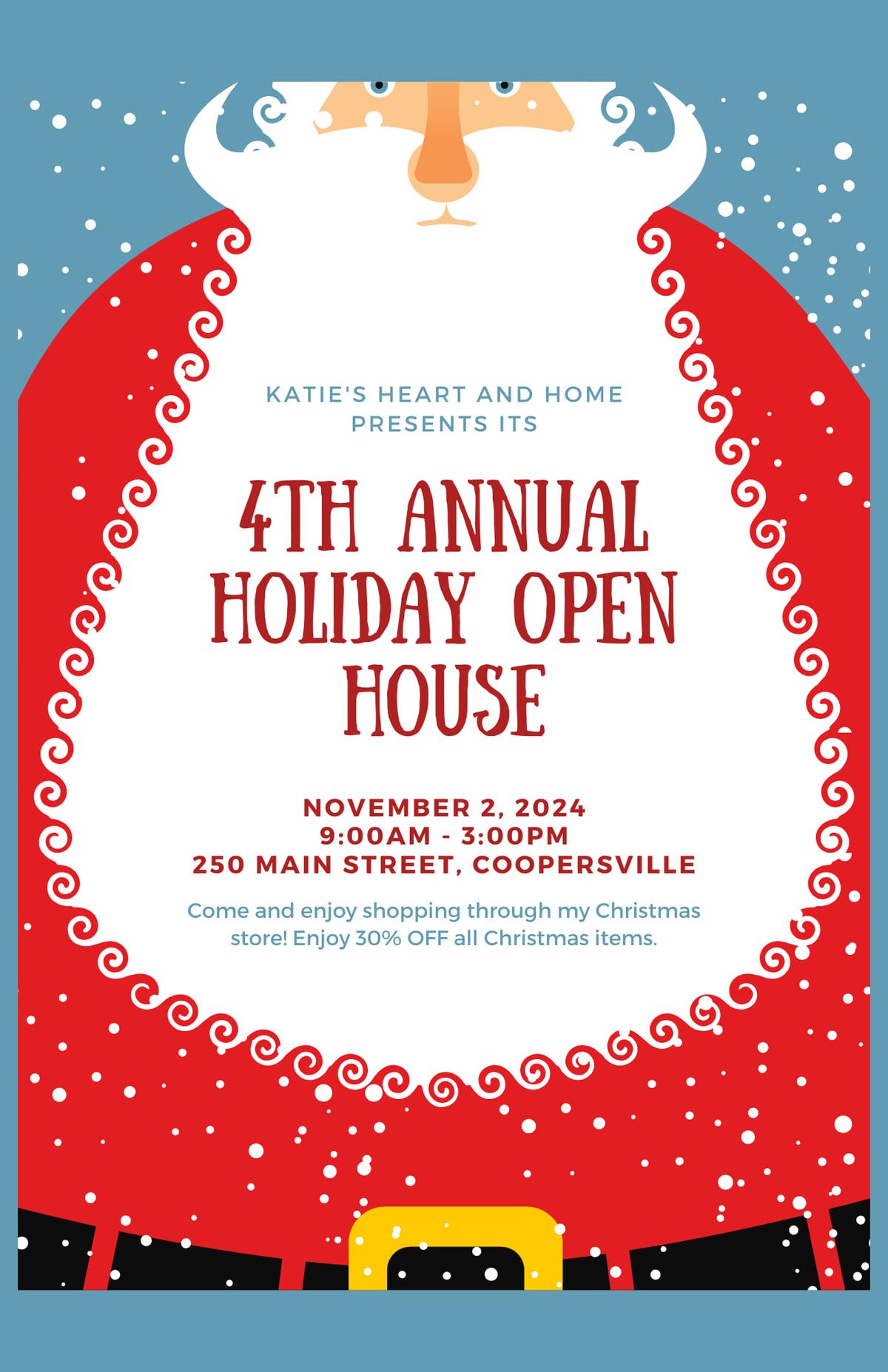 4th Annual Holiday Open House 