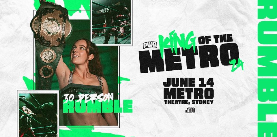 Pro Wrestling Australia - King of The Metro Rumble | Metro Theatre, Sydney