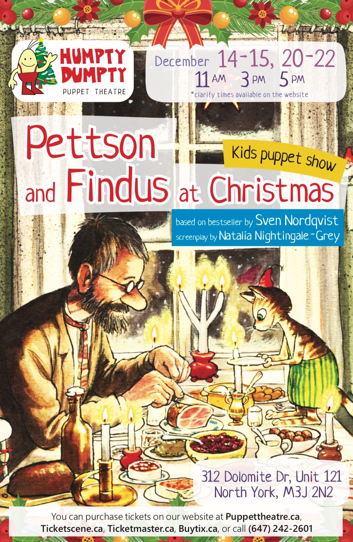 Pettson and Findus at Christmas