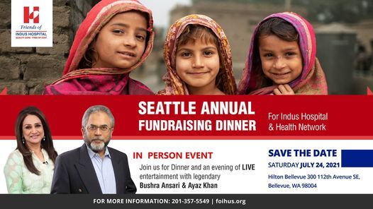 Seattle Fundraising Dinner for Indus Hospital & Health Network