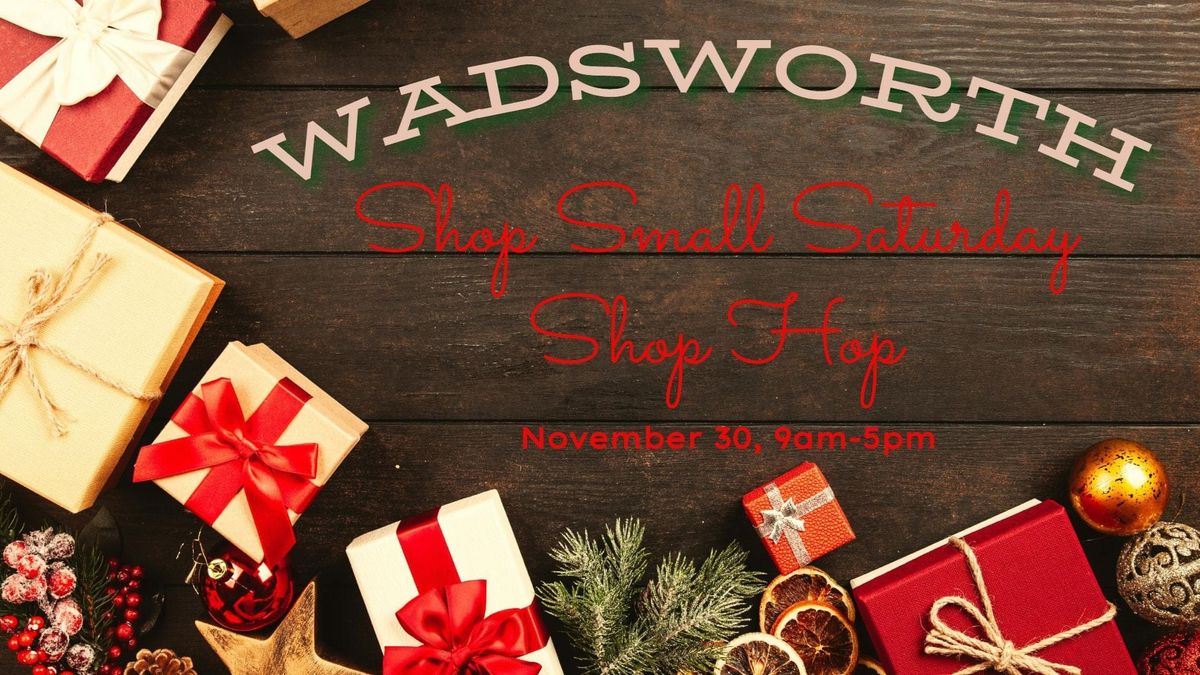 Shop Small 2024 Shop Hop! 