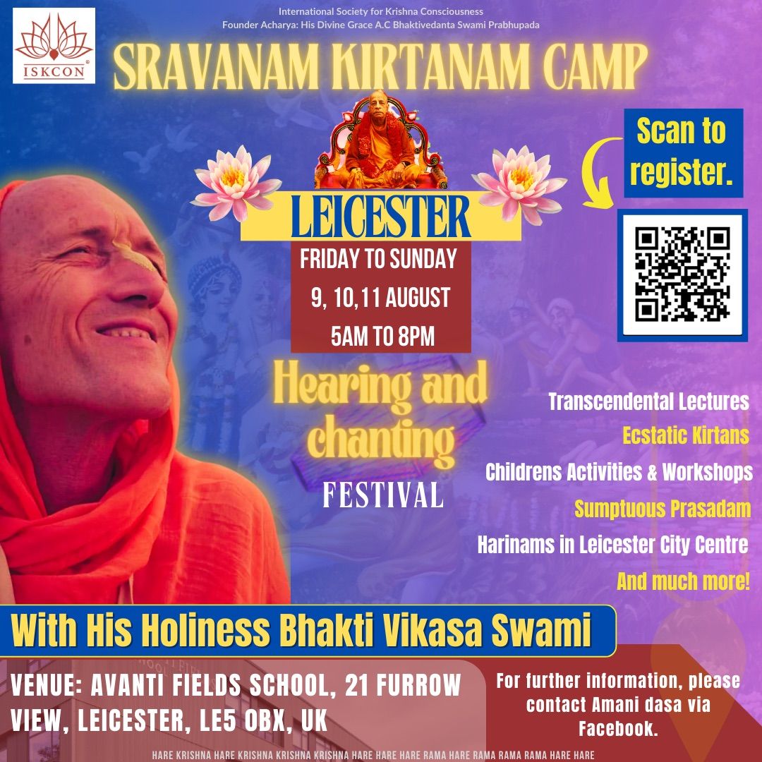 Sravanam Kirtanam Camp Leicester