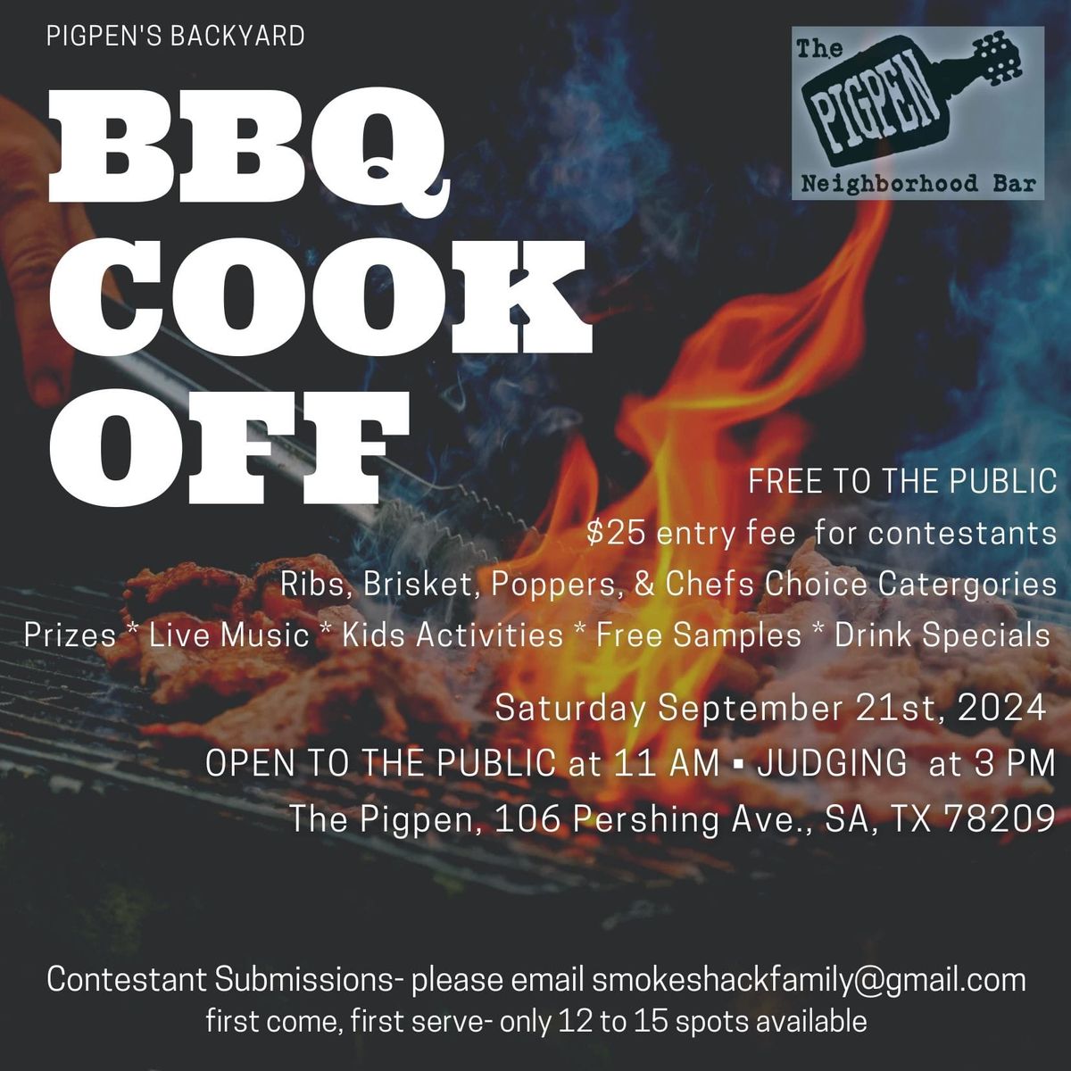 Pigpens Backyard BBQ Cookoff