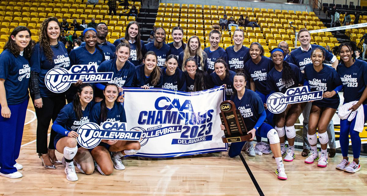 Towson Tigers at Delaware Blue Hens Womens Volleyball