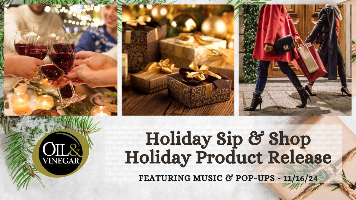 Holiday Kick Off Sip & Shop Event 