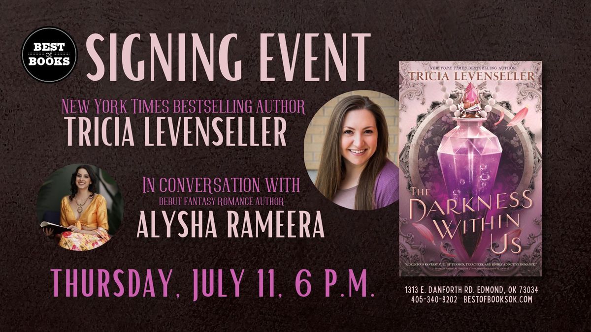 "The Darkness Within Us" Signing Event with Tricia Levenseller and Scarlett St. Clair