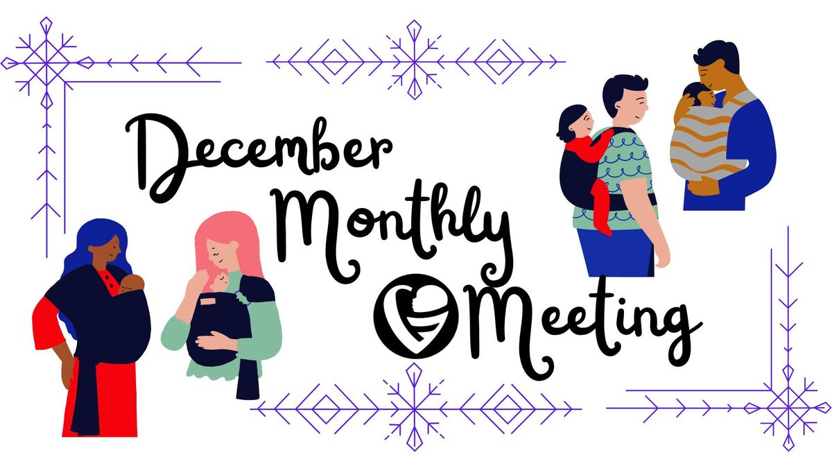 December Monthly Meeting