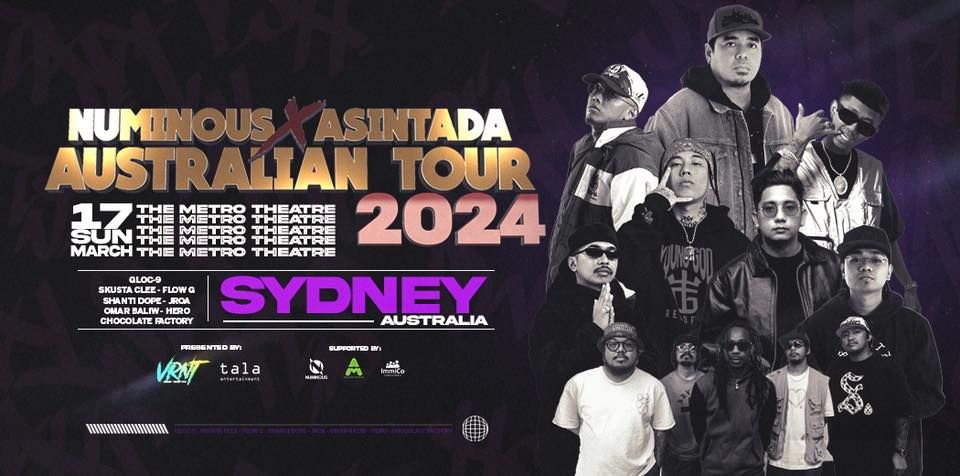 Numinous x Asintada Australian Tour 2024 - SYDNEY Leg
